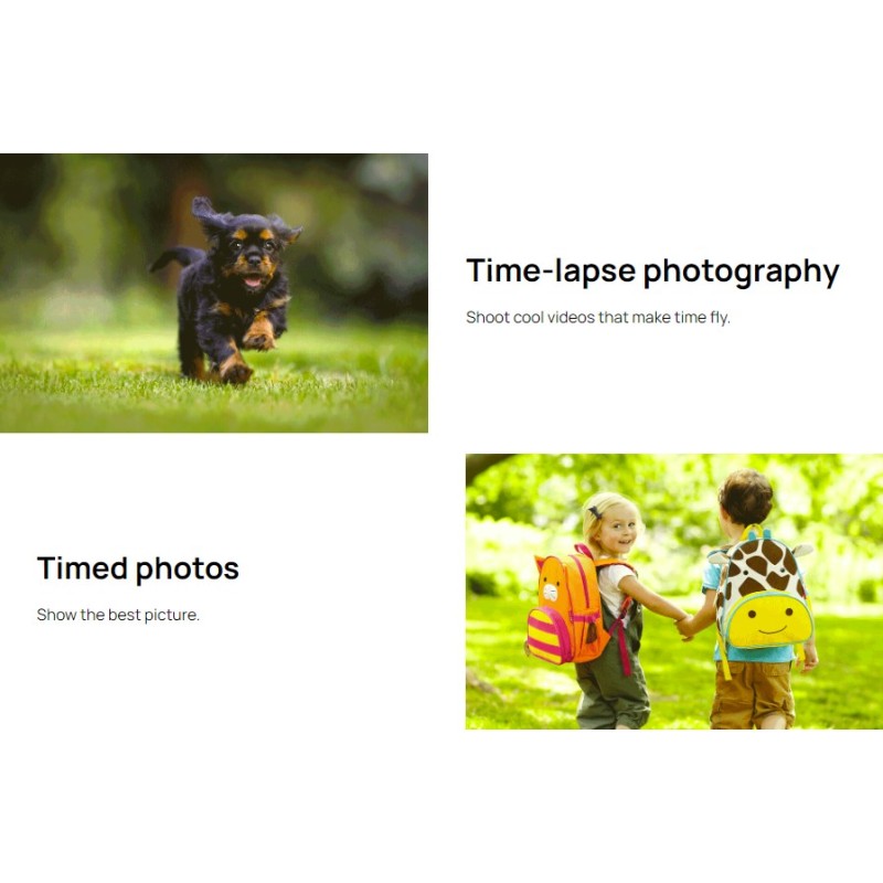 SJCAM Funcam+ Kids Action Camera - Dual Screen - FHD30FPS - 44MP — Buy in Cyprus with Fast Delivery