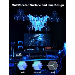 Govee Gaming Wall Glide Hexa Ultra Light Panels - H606A - 7pcs (EU) — Buy in Cyprus with Fast Delivery