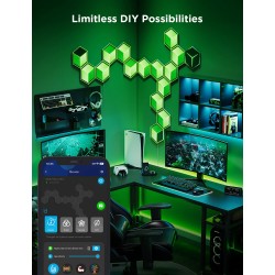 Govee Gaming Wall Glide Hexa Ultra Light Panels - H606A - 7pcs (EU) — Buy in Cyprus with Fast Delivery