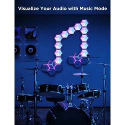 Govee Gaming Wall Glide Hexa Ultra Light Panels - H606A - 7pcs (EU) — Buy in Cyprus with Fast Delivery