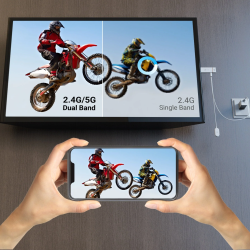 j5create Screencast Wireless Display Adapter - JVAW76 - HDMI 4K Miracast AirPlay USB Powered