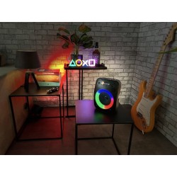 N-Gear Karaoke Speaker - LGP4 - Kids Portable Karaoke Speaker with BT & USB including 1x Wired Microphone