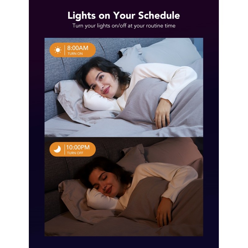 Govee Smart Recessed Lights - B601B - 4'' Wi-Fi & BT RGBWW 850 Lumen with Junction Box (2 Pack)