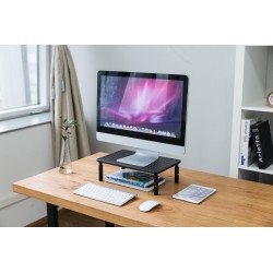 Brateck Monitor Stand - STB-081 - Height Adjustable — Buy in Cyprus with Fast Delivery