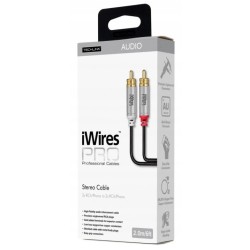 Techlink iWiresPRO 2RCA to 2RCA Cable - 711032 - 2.0m — Buy in Cyprus with Fast Delivery