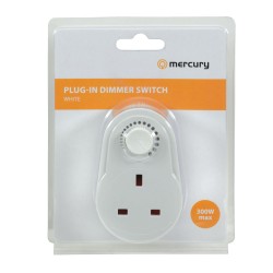 Mercury Plug In UK-Type Dimmer Switch - 350.109UK - Dimmer Switch — Buy in Cyprus with Fast Delivery