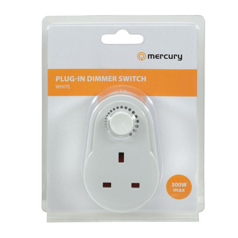Mercury Plug In UK-Type Dimmer Switch - 350.109UK - Dimmer Switch — Buy in Cyprus with Fast Delivery