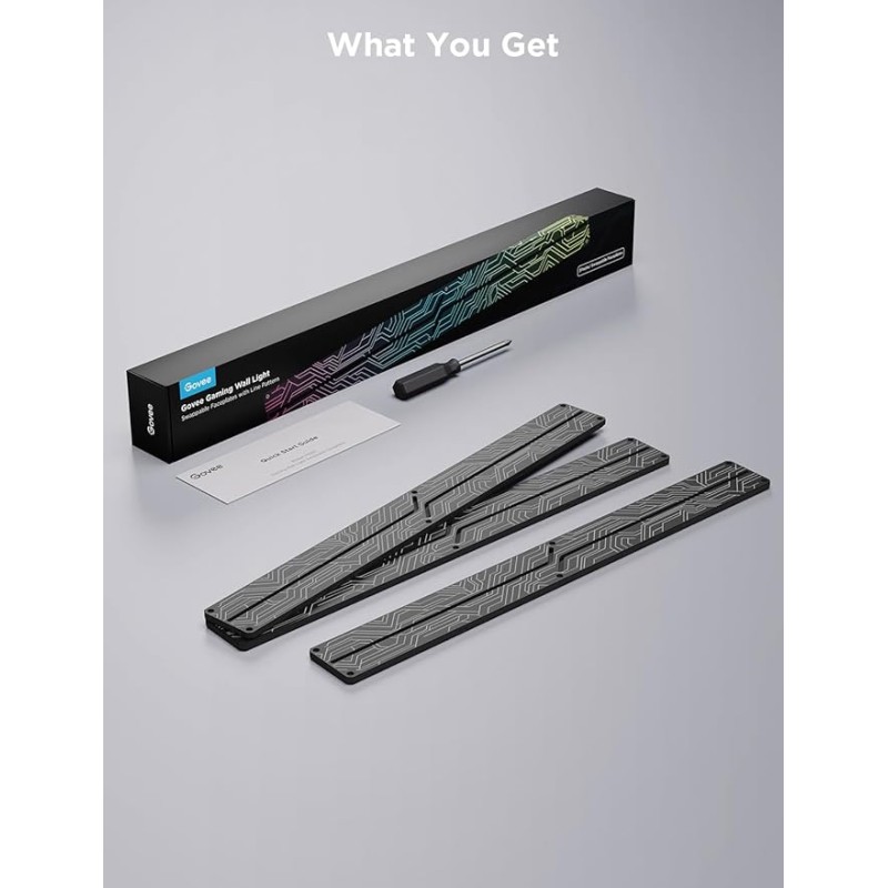 Govee Gaming Wall - H6063 - Swappable Faceplates — Buy in Cyprus with Fast Delivery