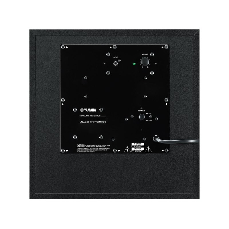 Yamaha Active Subwoofer - NS-SW100B - 100W Advanced Bass — Buy in Cyprus with Fast Delivery
