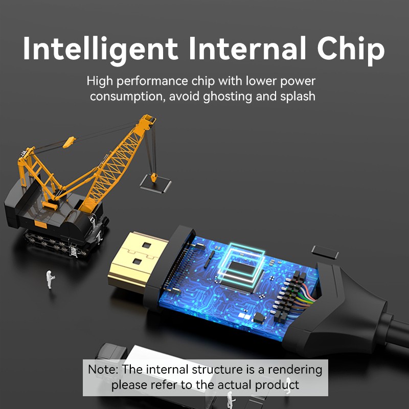 Vention USB-C to HDMI Converter Cable - CRBBF - Braided 4K60Hz 1.0m — Buy in Cyprus with Fast Delivery