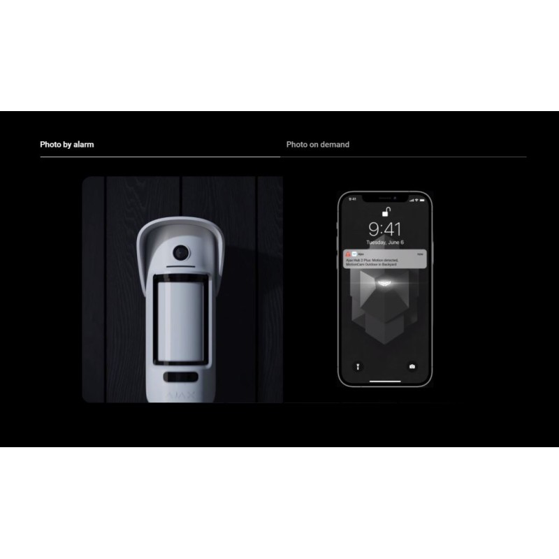 AJAX PIR MotionCam Outdoor - PhOD - PIR MotionCam Outdoor — Buy in Cyprus with Fast Delivery