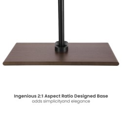 Brateck TV Floorstand 40x40 1.07m 35kg Shelf & MDF - FS41-44T-02 - 40x40, 1.07m, 35kg, Shelf & MDF