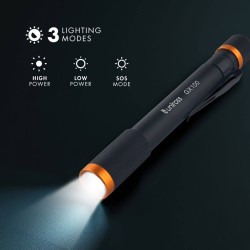Uniross Penlight - GX100 - IPX4 Waterproof Torch 280 lumens 90m Beam (Incl 2xAA) — Buy in Cyprus with Fast Delivery