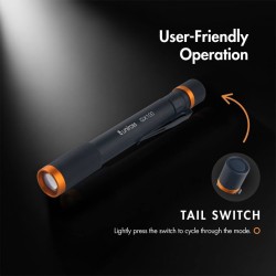 Uniross Penlight - GX100 - IPX4 Waterproof Torch 280 lumens 90m Beam (Incl 2xAA) — Buy in Cyprus with Fast Delivery