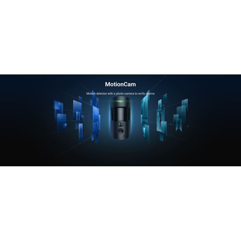 AJAX PIR MotionCam (Video Verification) - White — Buy in Cyprus with Fast Delivery