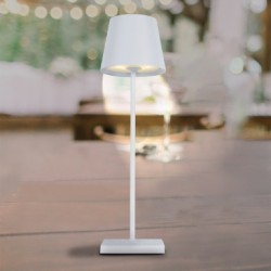KELU CHLOE USB-C Rechargeable IP54 Table Lamp - White, 200LM, 4400mAh — Buy in Cyprus with Fast Delivery