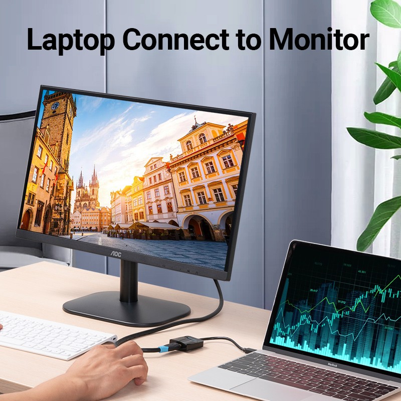 Vention USB-C to HDMI Adaptor - TDCBB - 4K30HZ — Buy in Cyprus with Fast Delivery