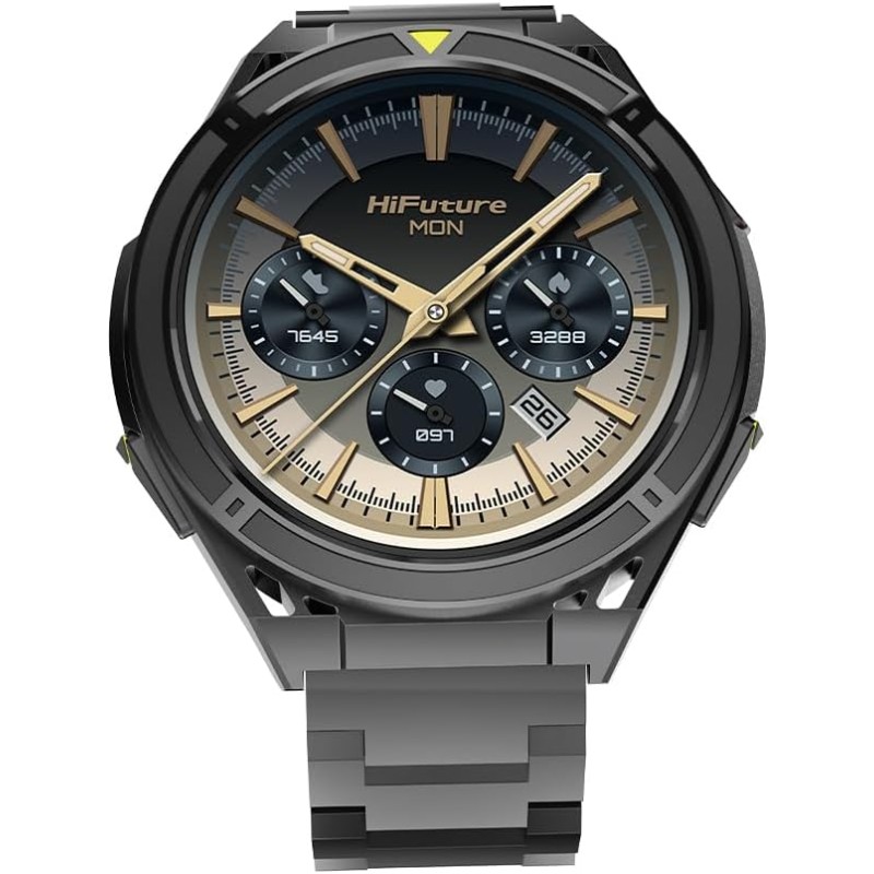 HiFuture Adventure GPS SmartWatch - ACTIVE Black Yellow — Buy in Cyprus with Fast Delivery
