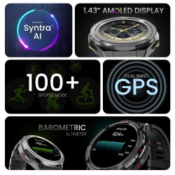 HiFuture Adventure GPS SmartWatch - ACTIVE Black Yellow — Buy in Cyprus with Fast Delivery