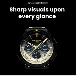 HiFuture Adventure GPS SmartWatch - ACTIVE Black Yellow — Buy in Cyprus with Fast Delivery