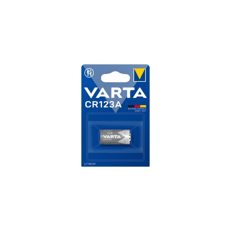 Varta Lithium Battery - CR123A - 1pc Battery — Buy in Cyprus with Fast Delivery