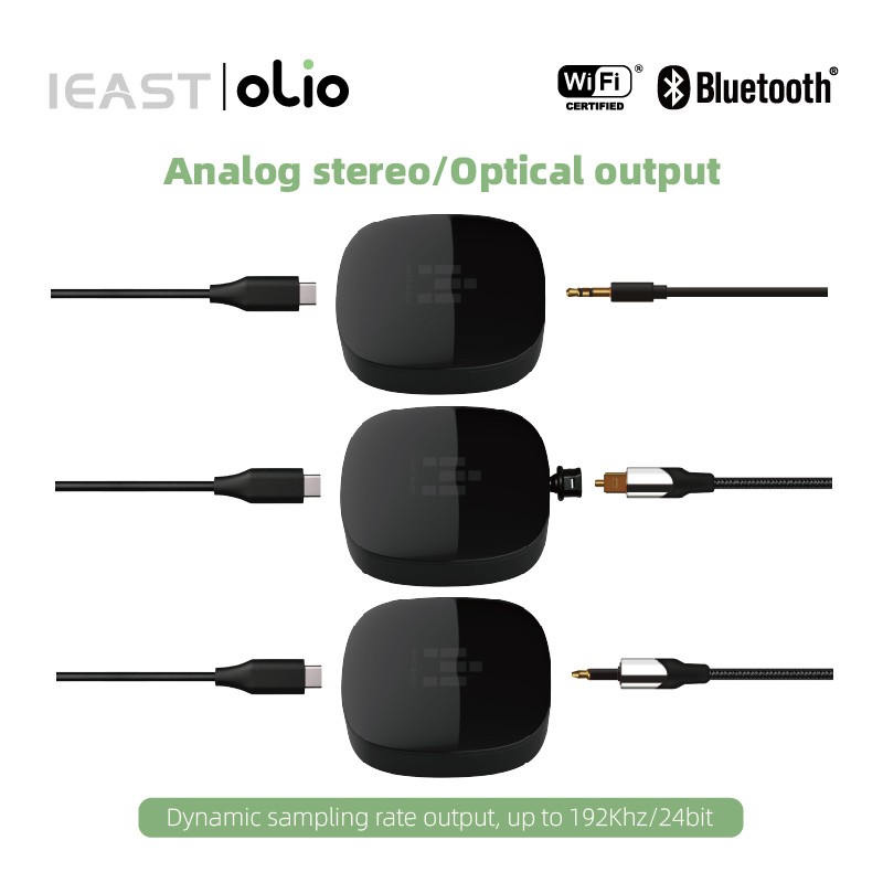 iEast Olio - WIFI & Bluetooth Multiroom Audio Streamer Airplay2 — Buy in Cyprus with Fast Delivery