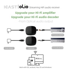iEast Olio - WIFI & Bluetooth Multiroom Audio Streamer Airplay2 — Buy in Cyprus with Fast Delivery