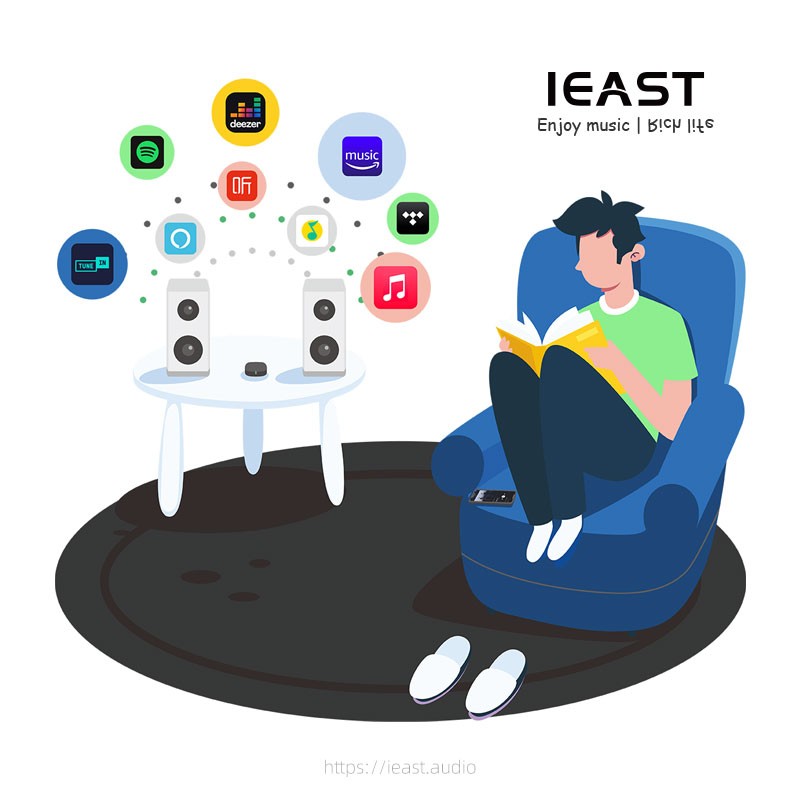 iEast Olio - WIFI & Bluetooth Multiroom Audio Streamer Airplay2 — Buy in Cyprus with Fast Delivery