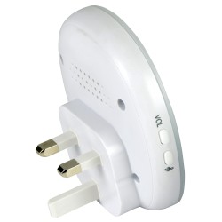 Mercury Wireless Plug-in Doorbell White - 350.310UK - Wireless Plug-in Doorbell White — Buy in Cyprus with Fast Delivery