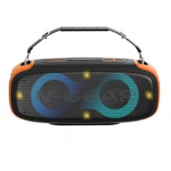 N-Gear LETS GO PARTY BLAZOOKA Portable Speaker - 830 - with 1x Wireless Mic RGB Lights BT & USB