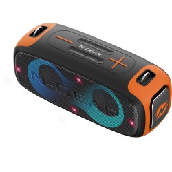 N-Gear LETS GO PARTY BLAZOOKA Portable Speaker - 830 - with 1x Wireless Mic RGB Lights BT & USB