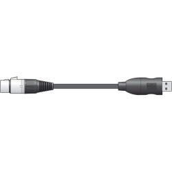 Chord XLR to USB Converter - 173.616UK - 3.0m for Recording an Instrument or Microphone to the PC