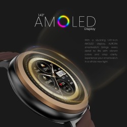 HiFuture Fashion SmartWatch - AURORA Blue Gold — Buy in Cyprus with Fast Delivery