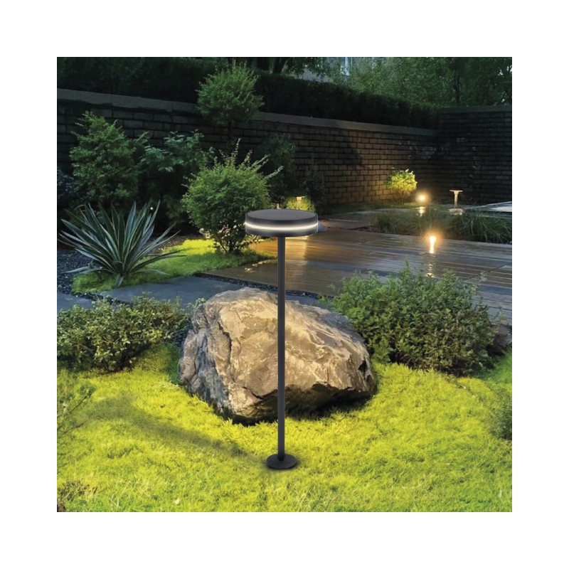 KELU Solar & USB Rechargeable Lamp - ARTU - IP54 140lm 3000mAh Black — Buy in Cyprus with Fast Delivery