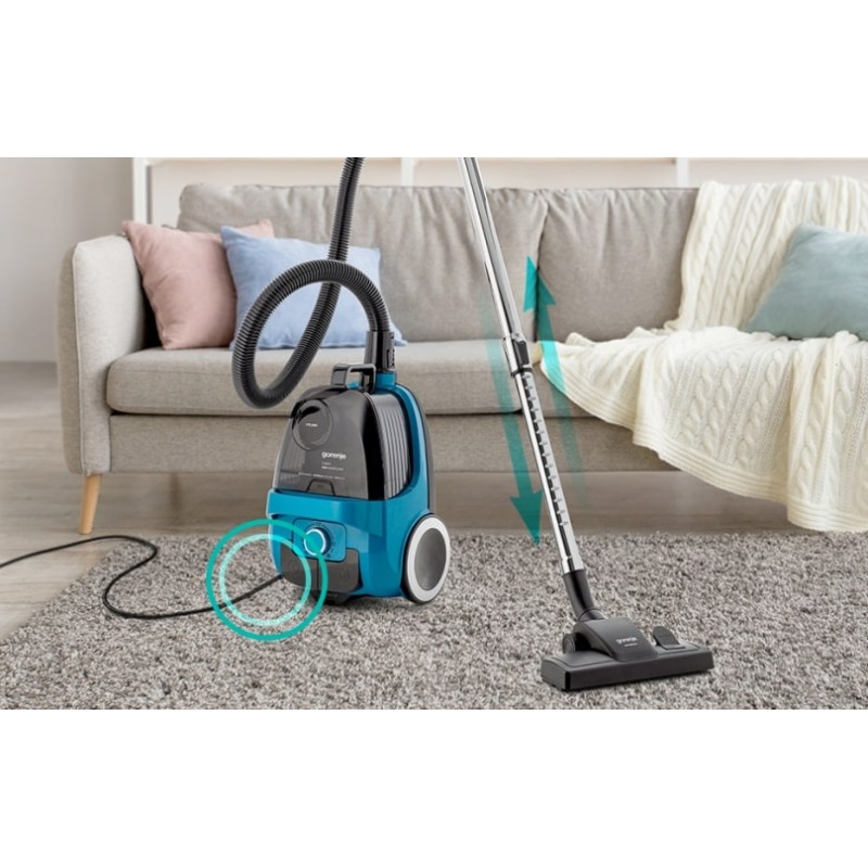 Gorenje Cleaning Vacuum Bagless - VCE01G4AHGR - 800W 3.3L 7m — Buy in Cyprus with Fast Delivery