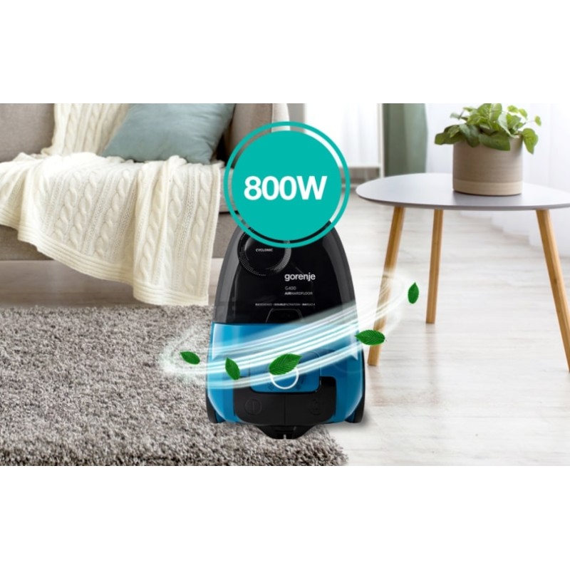 Gorenje Cleaning Vacuum Bagless - VCE01G4AHGR - 800W 3.3L 7m — Buy in Cyprus with Fast Delivery