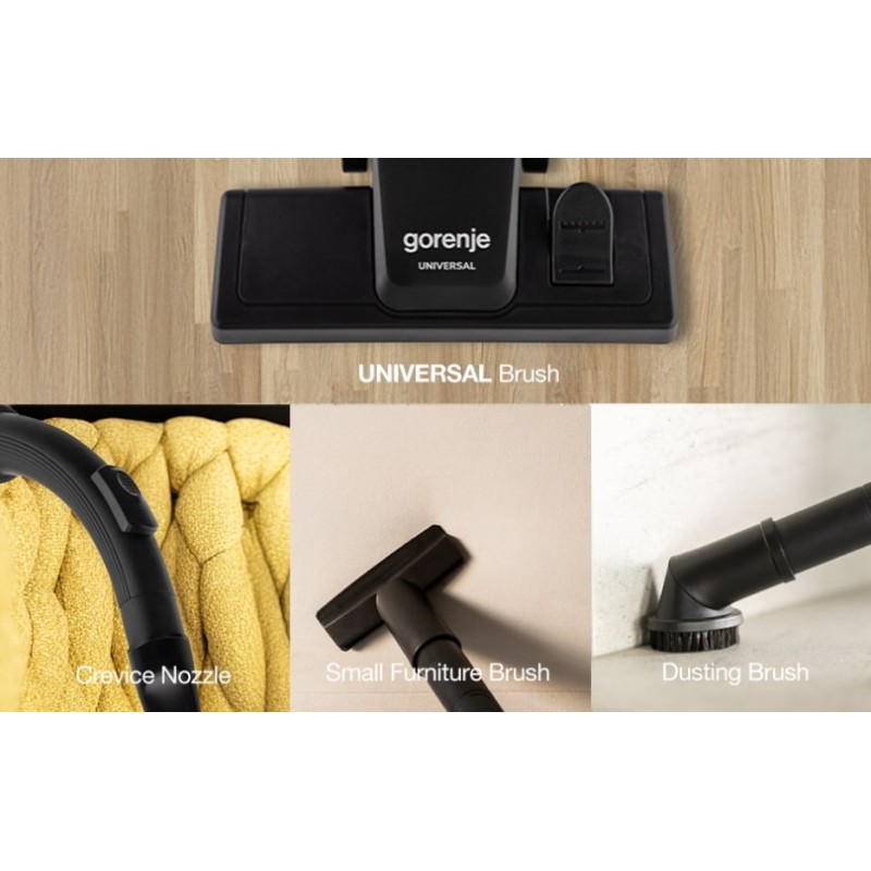 Gorenje Cleaning Vacuum Bagless - VCE01G4AHGR - 800W 3.3L 7m — Buy in Cyprus with Fast Delivery