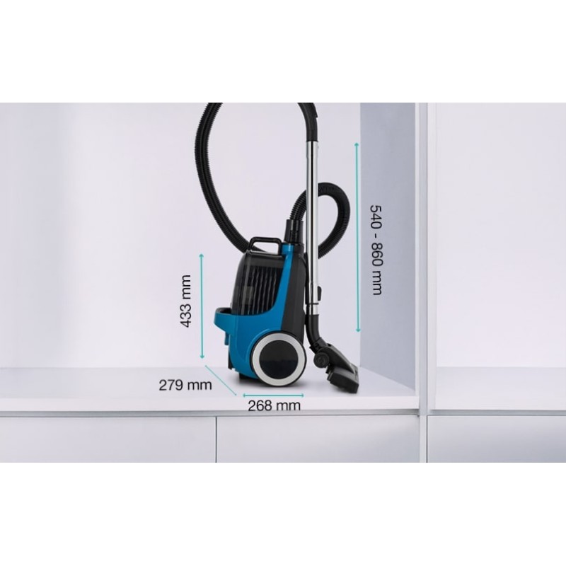 Gorenje Cleaning Vacuum Bagless - VCE01G4AHGR - 800W 3.3L 7m — Buy in Cyprus with Fast Delivery