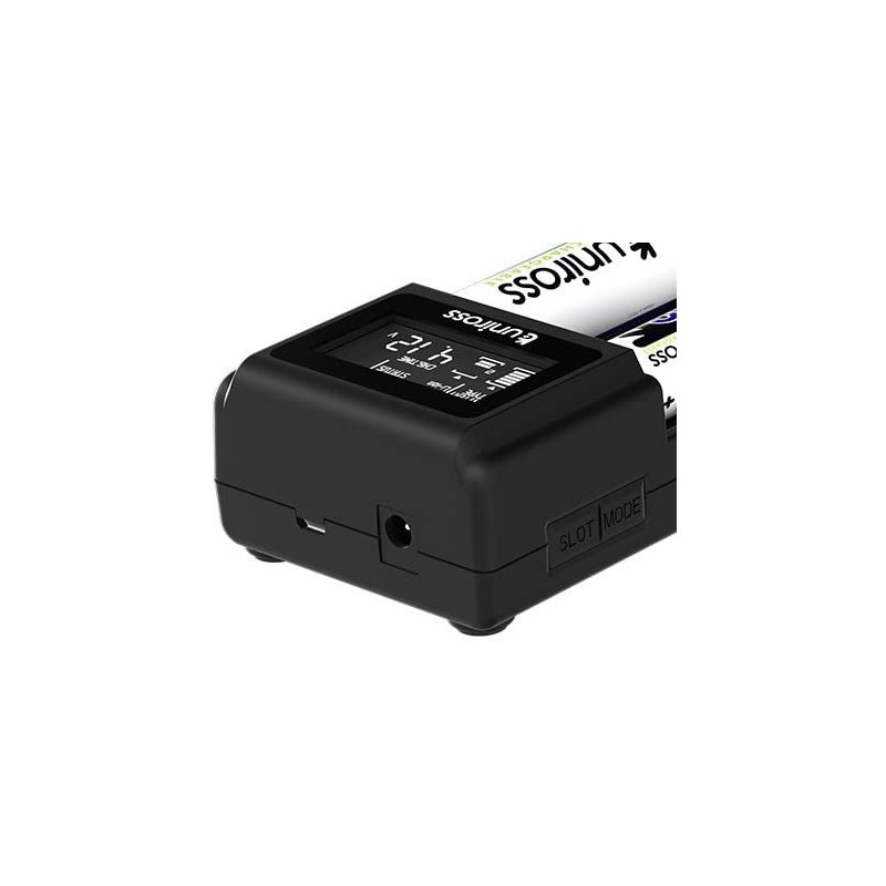 Uniross UCX004 Advanced Fast Smart Charger for 24 types of NiMH and Lithium Batteries — Buy in Cyprus with Fast Delivery