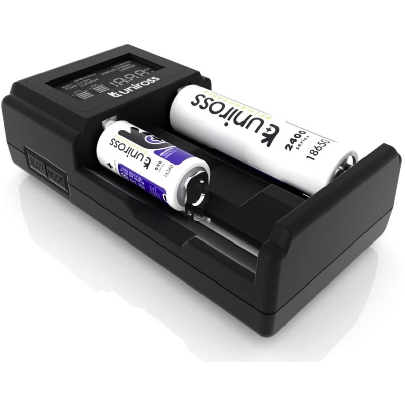 Uniross UCX004 Advanced Fast Smart Charger for 24 types of NiMH and Lithium Batteries — Buy in Cyprus with Fast Delivery