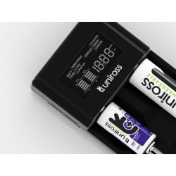 Uniross UCX004 Advanced Fast Smart Charger for 24 types of NiMH and Lithium Batteries — Buy in Cyprus with Fast Delivery