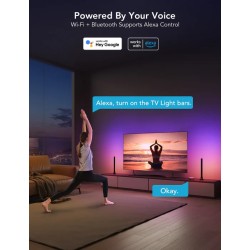 Govee TV Light Bars - H6046 - RGBIC for 45'-70' TV — Buy in Cyprus with Fast Delivery