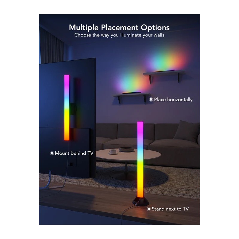 Govee TV Light Bars - H6046 - RGBIC for 45'-70' TV — Buy in Cyprus with Fast Delivery