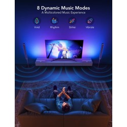 Govee TV Light Bars - H6046 - RGBIC for 45'-70' TV — Buy in Cyprus with Fast Delivery
