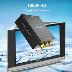 Vention Converter - AEEB0 - HDMI to 3RCA USB Powered — Buy in Cyprus with Fast Delivery