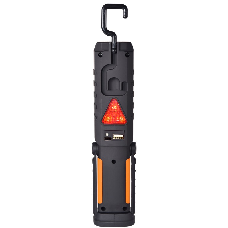 Mercury Handheld Worklight - 410.318UK - 3in1 Handheld Rechargeable Worklight, Powerbank Function, with Hook and Magnet