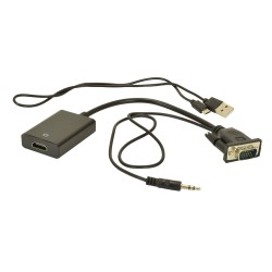 AV:Link VGA+Audio to HDMI Converter - 122.423UK - VGA+Audio to HDMI Converter — Buy in Cyprus with Fast Delivery