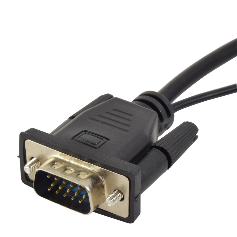 AV:Link VGA+Audio to HDMI Converter - 122.423UK - VGA+Audio to HDMI Converter — Buy in Cyprus with Fast Delivery