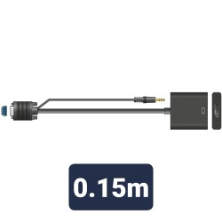 AV:Link VGA+Audio to HDMI Converter - 122.423UK - VGA+Audio to HDMI Converter — Buy in Cyprus with Fast Delivery