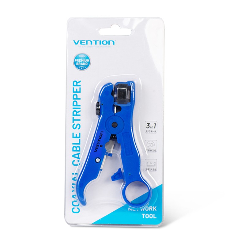 Vention NETWORK Tool Coaxial Cable Stripper - KEBL0 - Coaxial Cable Stripper — Buy in Cyprus with Fast Delivery